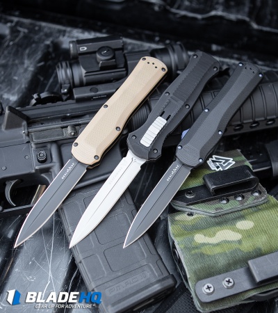 Benchmade Infidel Knife OTF Double Action Automatic (3.9" Satin) 3300