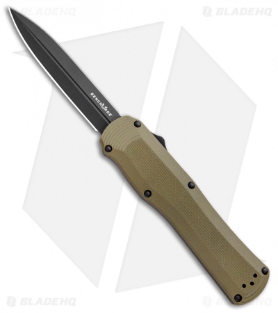 Benchmade  Autocrat D/A OTF Automatic Knife OD Green G-10 (3.71" Black) 3400BK-1
