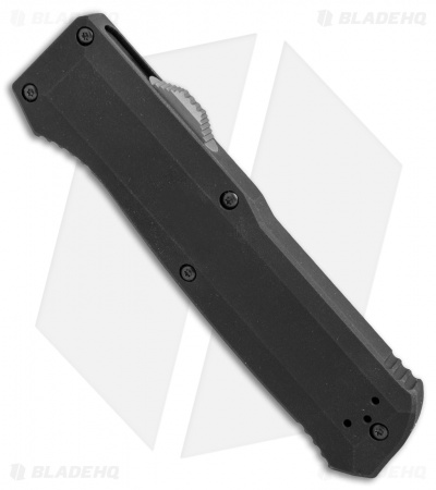 Benchmade 4700DLC Precipice D/A OTF Automatic Knife (3.4" Black DLC)