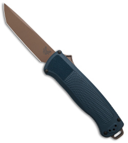 Benchmade Shootout D/A OTF Automatic Knife Crater Blue (3.5" FDE PVD)  5370FE-01