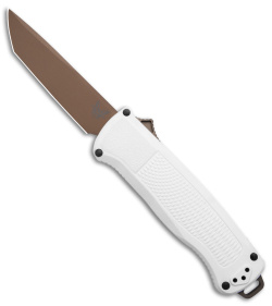 Benchmade Shootout D/E OTF Automatic Knife Cool Gray (3.5&quot; FDE PVD) 5370FE-02 | 191189