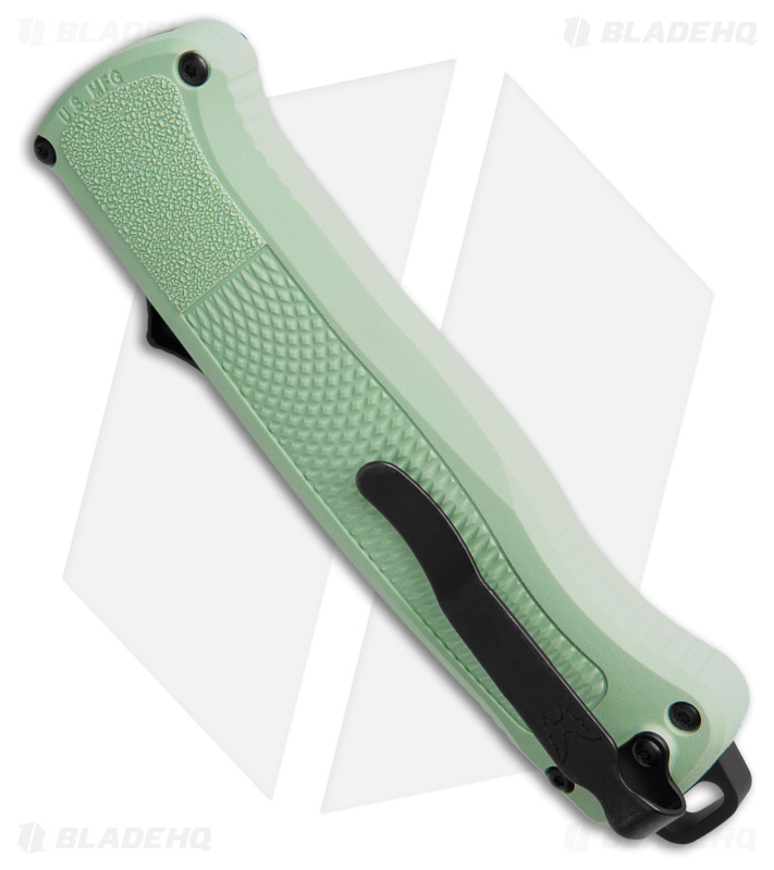 Benchmade Shootout OTF Automatic Knife Sea Foam Green (3.5" Black)  5370BK-03