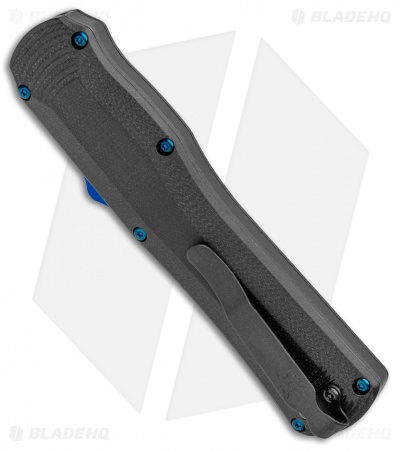 Benchmade 3400 Autocrat D/A OTF Automatic Knife Black G-10 (3.71" Satin) 