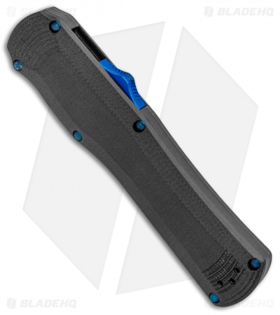 Benchmade 3400 Autocrat D/A OTF Automatic Knife Black G-10 (3.71" Satin) 