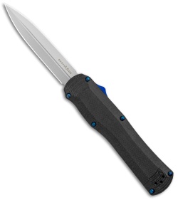 Benchmade 3400 Autocrat D/A OTF Automatic Knife Black G-10 (3.71" Satin) 