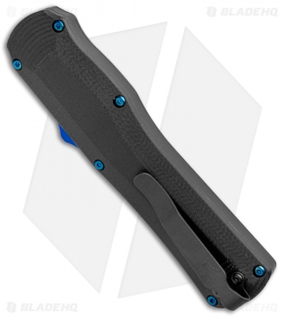 Benchmade 3400BK Autocrat D/A OTF Automatic Knife Black G-10 (3.71" Black) 