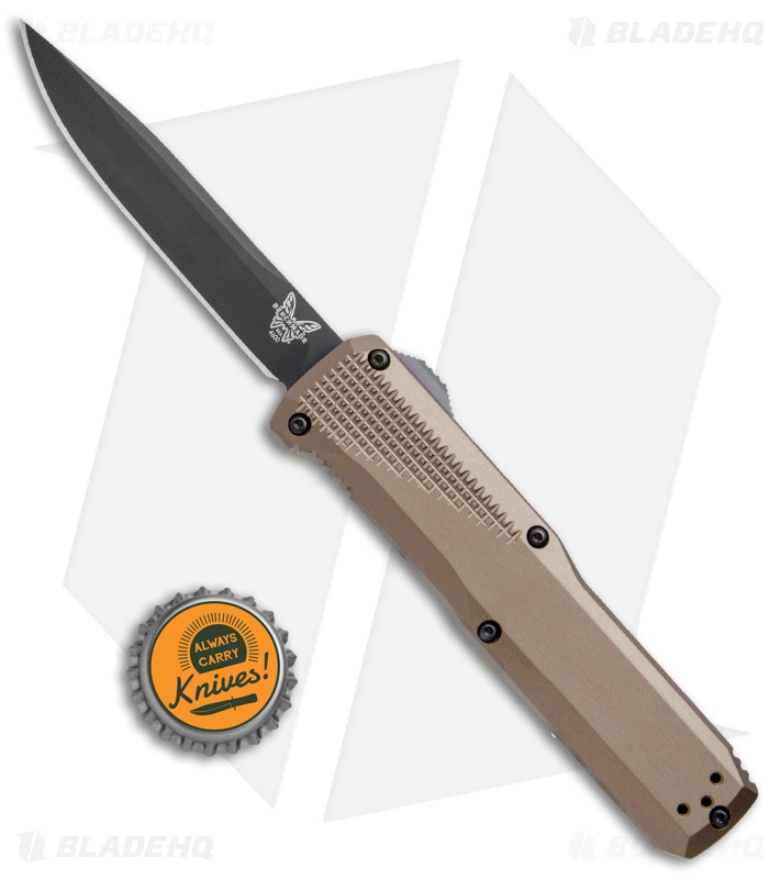 Benchmade 4600DLC-1 Phaeton D/A OTF Automatic Knife FDE (3.45