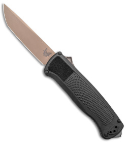 Benchmade Shootout D/A OTF Automatic Knife CF-Elite (3.5&quot; Flat Earth PVD) 5370FE | 148658