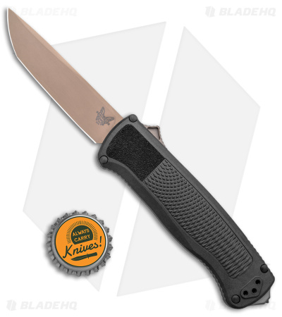 Benchmade Shootout D/A OTF Automatic Knife CF-Elite (3.5" Flat Earth PVD) 5370FE