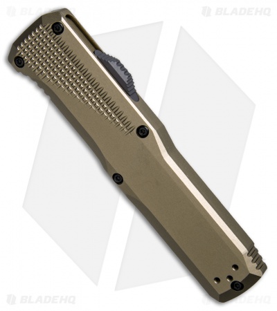 Benchmade 4600-1 Phaeton D/A OTF Automatic Knife Flat Dark Earth (3.45" Satin) 