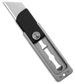 Boker Cutweazle Reverse Tanto Slide Lock Knife Black G-10 (1.2" Satin)
