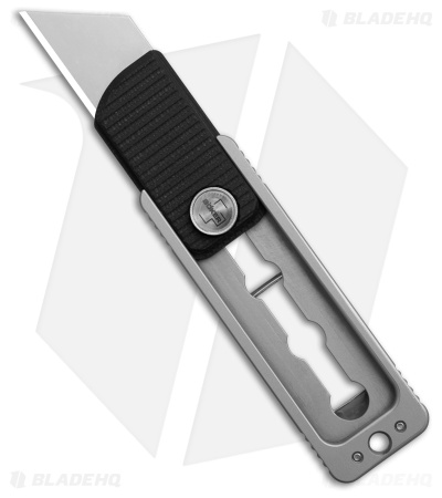 Boker Cutweazle Reverse Tanto Slide Lock Knife Black G-10 (1.2" Satin)