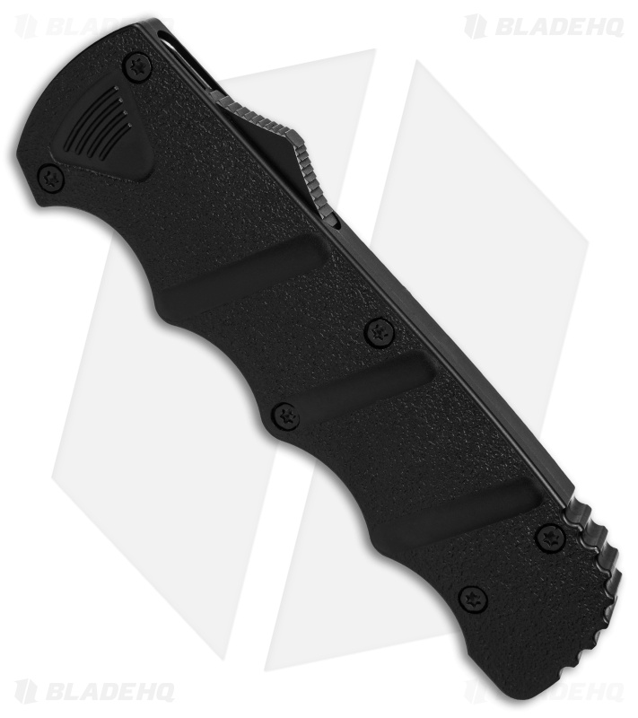 Boker Plus Kalashnikov Dagger OTF Automatic Knife Black Aluminum (3.5" Black SW)