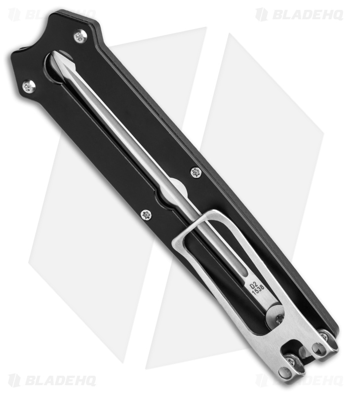 Boker Plus Slike Manual OTF Knife Black G-10 (2.9" SW)