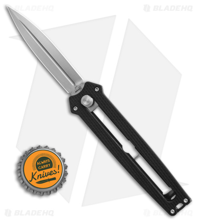 Boker Plus Slike Manual OTF Knife Black G-10 (2.9" SW)