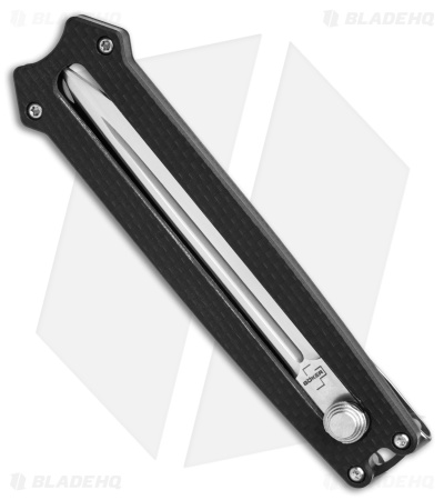 Boker Plus Slike Manual OTF Knife Black G-10 (2.9" SW)