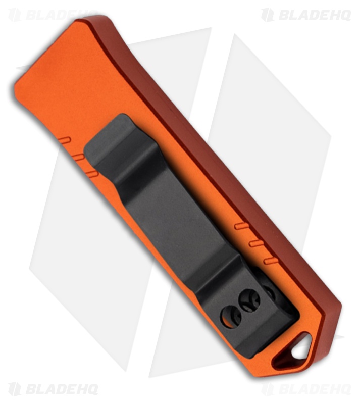 Boker Plus USB OTF 2.0 Automatic Knife Burnt Orange Aluminum (1.77" Black)