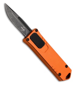 Boker Plus USB OTF 2.0 Automatic Knife Burnt Orange Aluminum (1.77" Black)