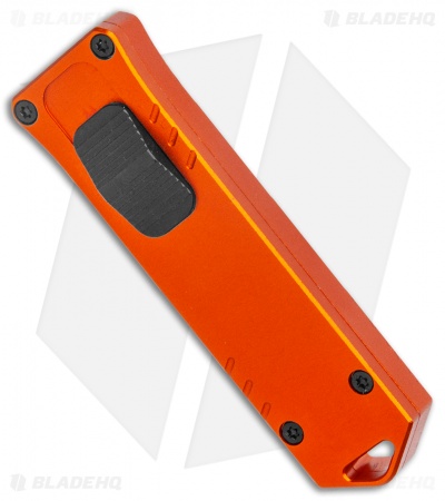 Boker Plus USB OTF Automatic Knife Orange Aluminum (1.7" Black SW)