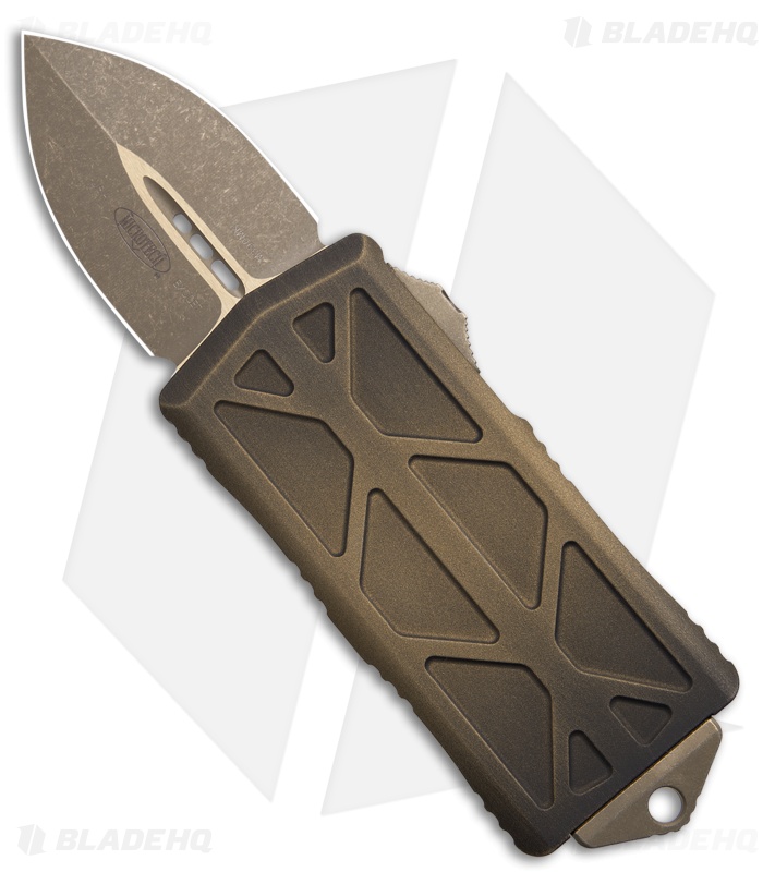 Microtech Exocet Dagger CA Legal OTF Automatic Knife Bronze (1.9" Bronze Apoc)