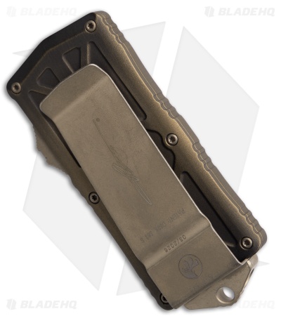 Microtech Exocet Dagger CA Legal OTF Automatic Knife Bronze (1.9" Bronze Apoc)