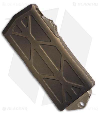 Microtech Exocet Dagger CA Legal OTF Automatic Knife Bronze (1.9" Bronze Apoc)