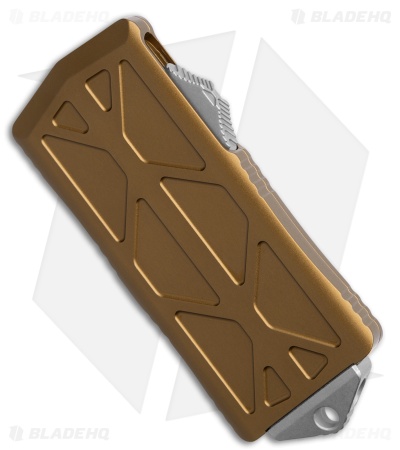 Microtech Exocet Dagger CA Legal OTF Tan Automatic Knife (1.9" Apocalyptic)