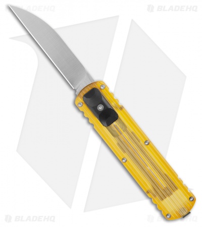 D Rocket Designs Zulu Wharncliffe D/A OTF Automatic Knife Ultem (2.8" Satin)