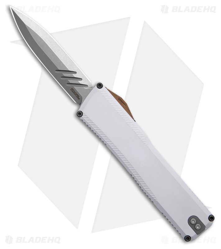 エルフモール Axial Shift Gen III D/E OTF Knife Hidden White Aluminum