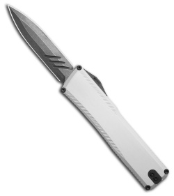Axial Shift Gen III Dagger OTF Knife Gray Aluminum (3.5" Blackwash)