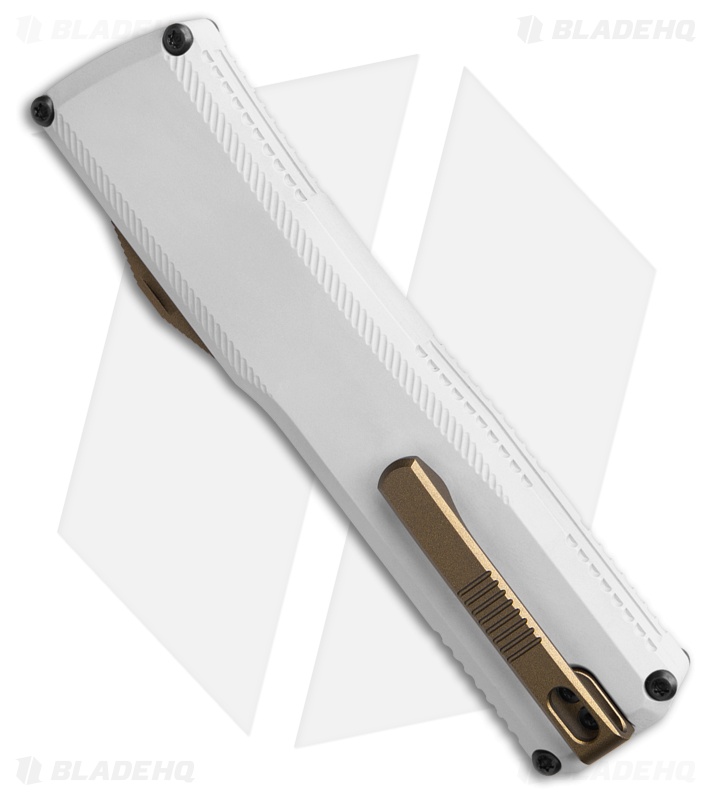 Axial Shift Gen III Wharncliffe OTF Knife Hidden White Aluminum (3.5" Black DLC)