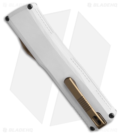 Axial Shift Gen III Wharncliffe OTF Knife Hidden White Aluminum (3.5" Black DLC)