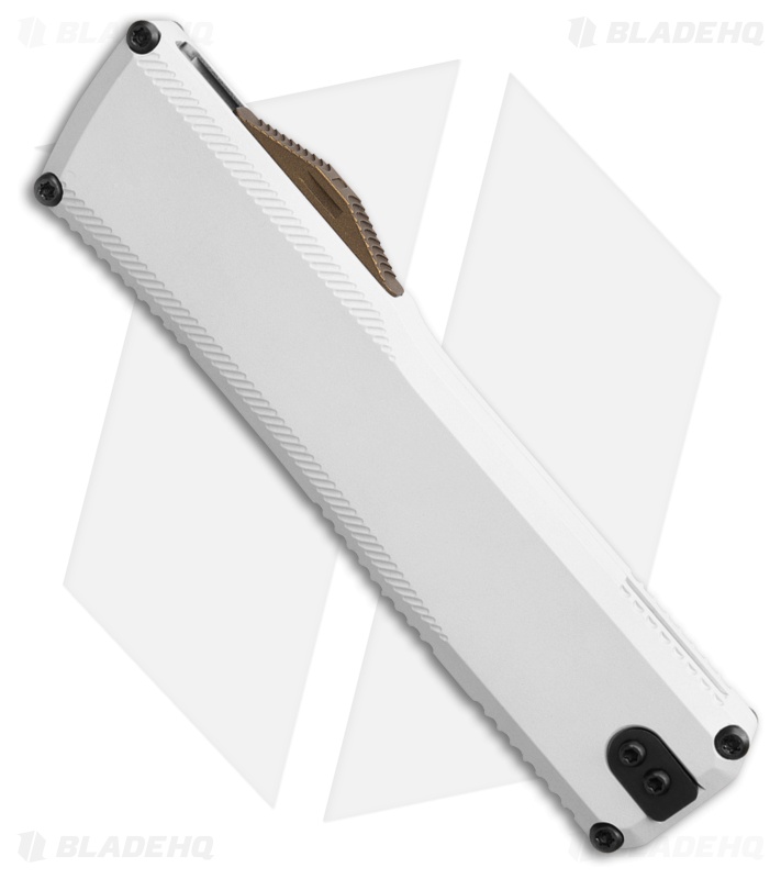 Axial Shift Gen III Wharncliffe OTF Knife Hidden White Aluminum (3.5" Black DLC)