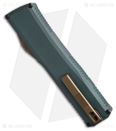 Axial Shift Gen III Wharncliffe OTF Knife Navy Blue Al/Gold (3.5" Black DLC)