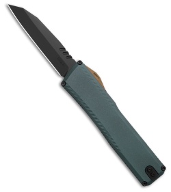 Axial Shift Gen III Wharncliffe OTF Knife Navy Blue Al/Gold (3.5" Black DLC)