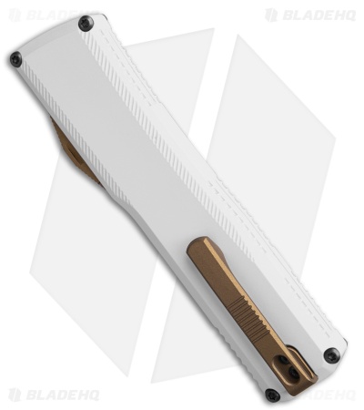 Axial Shift V3 Clip Point OTF Automatic Knife Hidden White Al (3.5" Two-Tone)