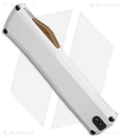 Axial Shift V3 Clip Point OTF Automatic Knife Hidden White Al (3.5" Two-Tone)