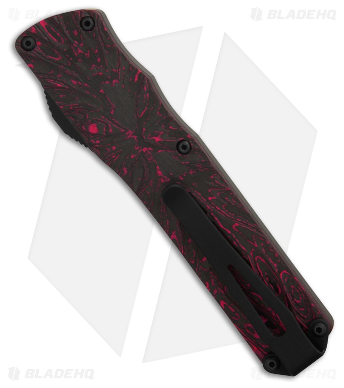 CRKT Twist Tighe D/A MagnaCut OTF Knife Rose Quartz CF (2.65" SW) A1102*DISC*