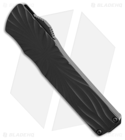CRKT Twist Tighe D/A Tanto OTF Knife Black Aluminum (2.7" Black TiN)