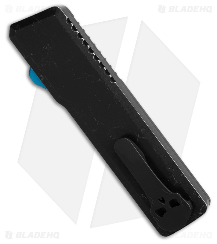 Chaves Dissident OTF Tanto Knife Black Battleworn Al/Kelp Carbon Fiber (3.8" SW)