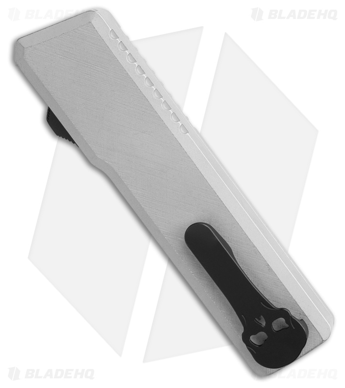 Chaves Dissident OTF Drop Point Knife Battleworn Clearcoat Crosshatch Al(3.7" TT