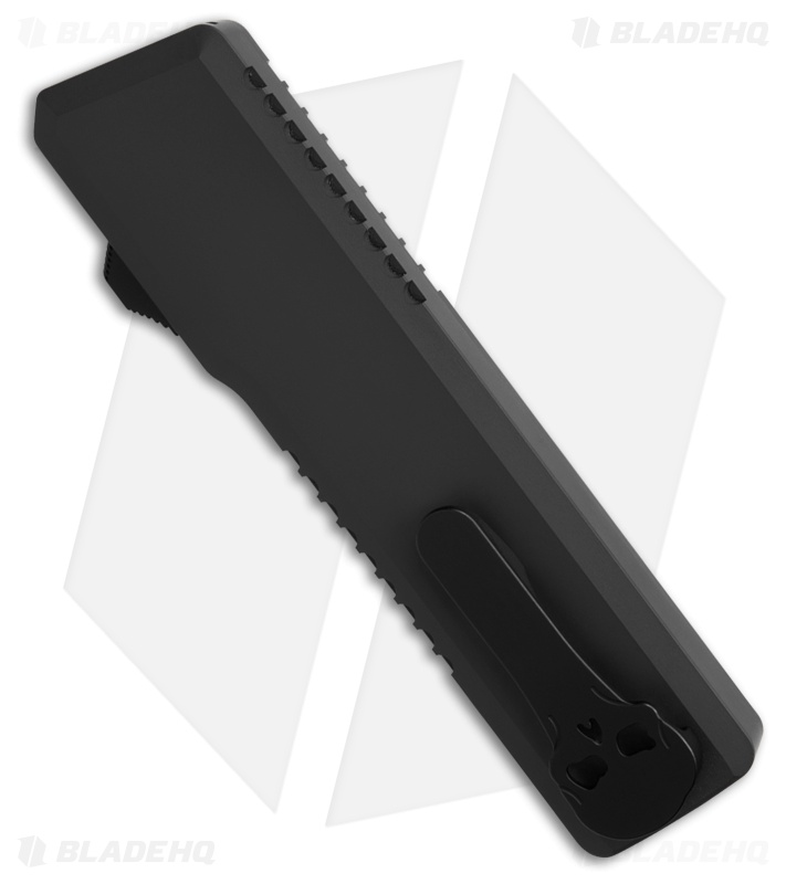 Chaves Dissident OTF Drop Point Knife Black Blasted Aluminum (3.7" Two-Tone)