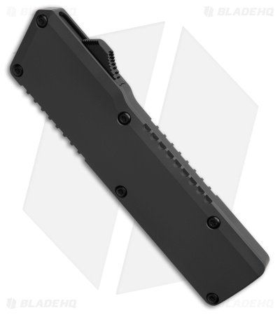 Chaves Dissident OTF Drop Point Knife Black Blasted Aluminum (3.7" Two-Tone)