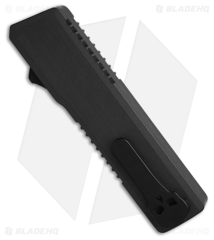 Chaves Dissident OTF Knife Petrified Black Aluminum (3.875" Stonewash)