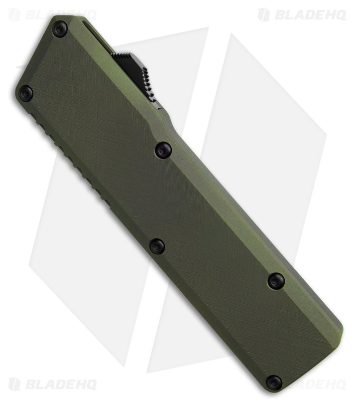 Chaves Dissident OTF Drop Point OD Green Petrified Aluminum (3.7" Two-Tone)