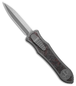 G&G Hawk Custom Deadlock Model C D/A OTF Auto Knife Ti/CF Red (3.5" SW) 2025