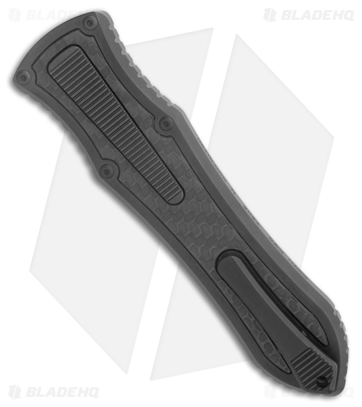 G&G Hawk Custom Deadlock Model C OTF Knife CF/Black Ti (3.5" DLC MagnaCut)