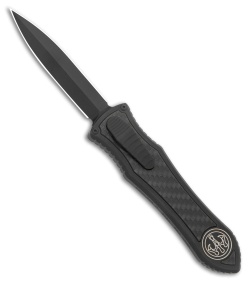 G&G Hawk Custom Deadlock Model C OTF Knife CF/Black Ti (3.5" DLC MagnaCut)