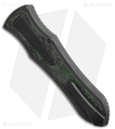 G&G Hawk Custom Deadlock Model C D/A OTF Knife Ti/Jungle Wear CF (3.5" Gray)