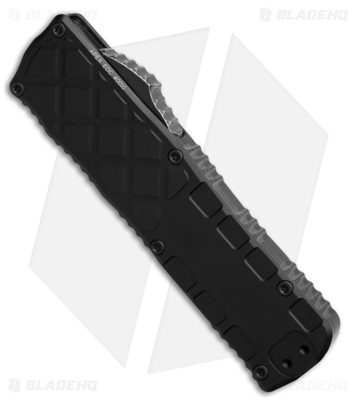 Guardian Tactical APEX S/E OTF Knife Black Aluminum (3.4" Dark SW MagnaCut)